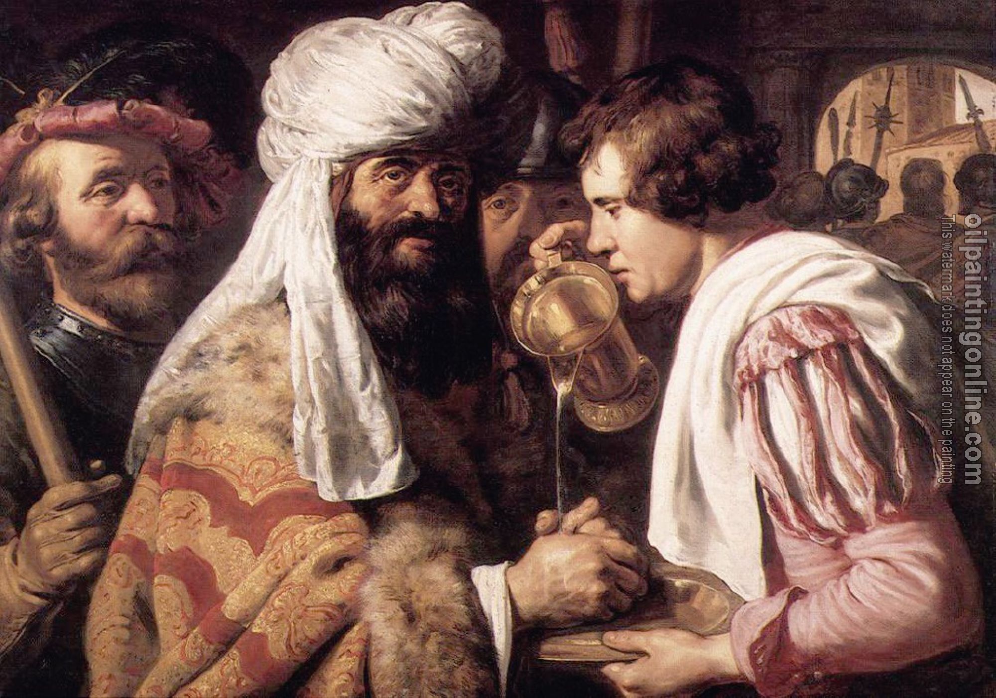 Jan Lievens - Pilate Washing his Hands